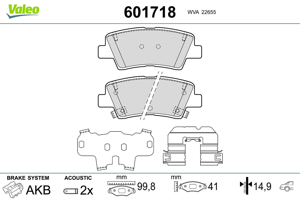 BRAKE PADS HYUNDAI TUCSON KIA SPORTAG RR